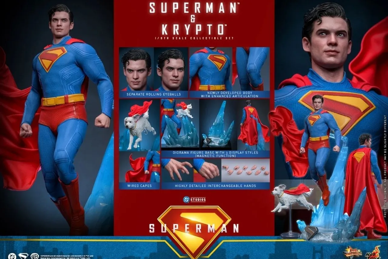 スーパーマン ホットトイズ 1/6スケール MMS152 Hot Toys 1/6 MMS152 Superman 1978 Christopher Reeve com caixa