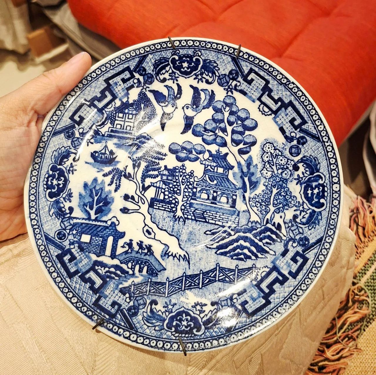 Peato antigo japoês blue willow