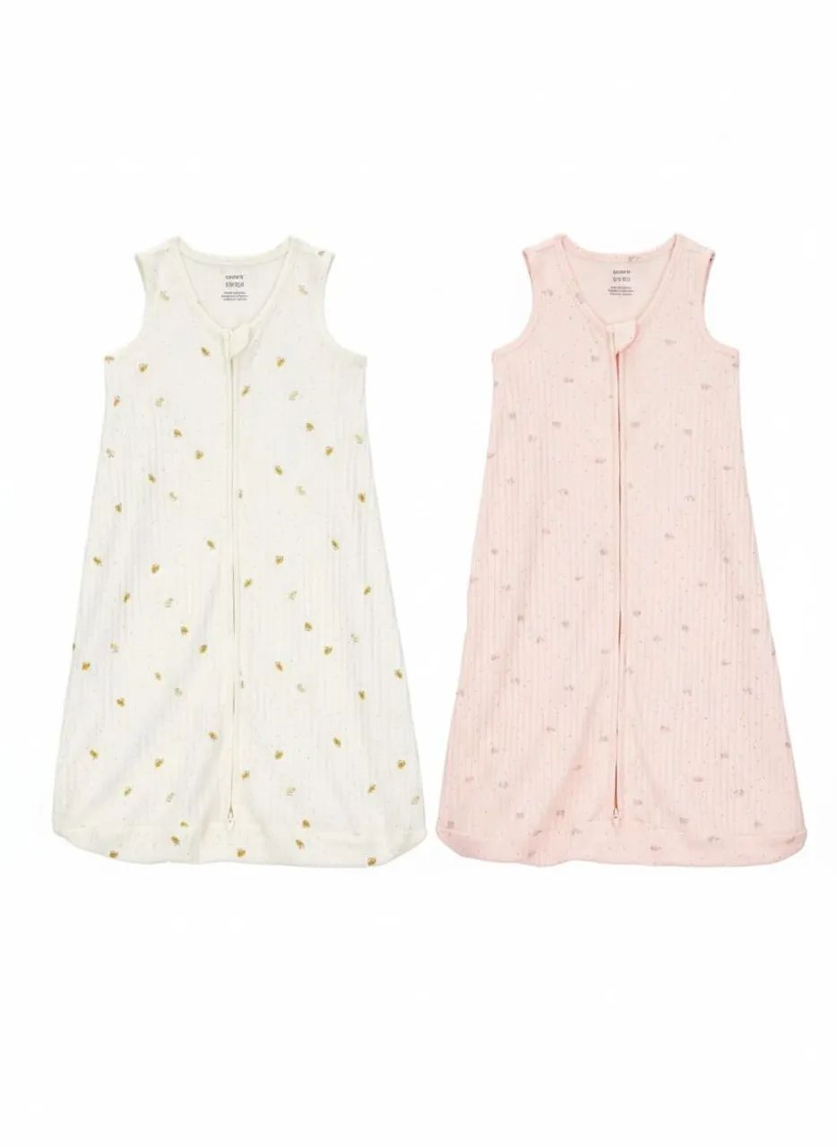 Saco de dormir para bebês Carter's  tamanho M importados rosa (novos)