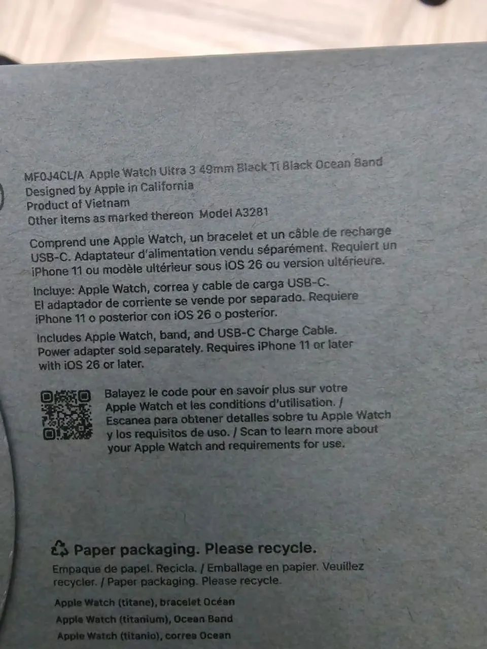 Apple Watch Ultra 3 - Foto 3