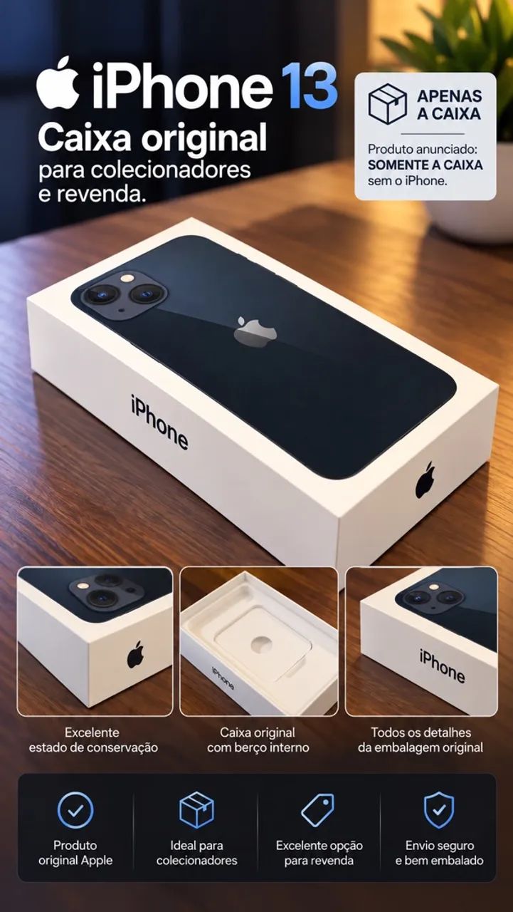 Caixas de IPhone e IPad Air novas e originais! - Foto 3