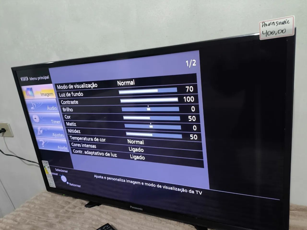 Tv LED Panasonic 32 polegadas estado de Nova! - Foto 5