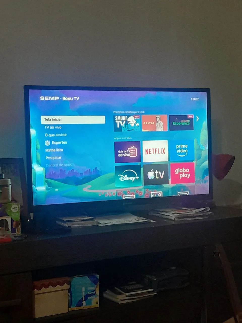 Vendo TV Semp Toshiba roku 32 polegadas - Foto 3