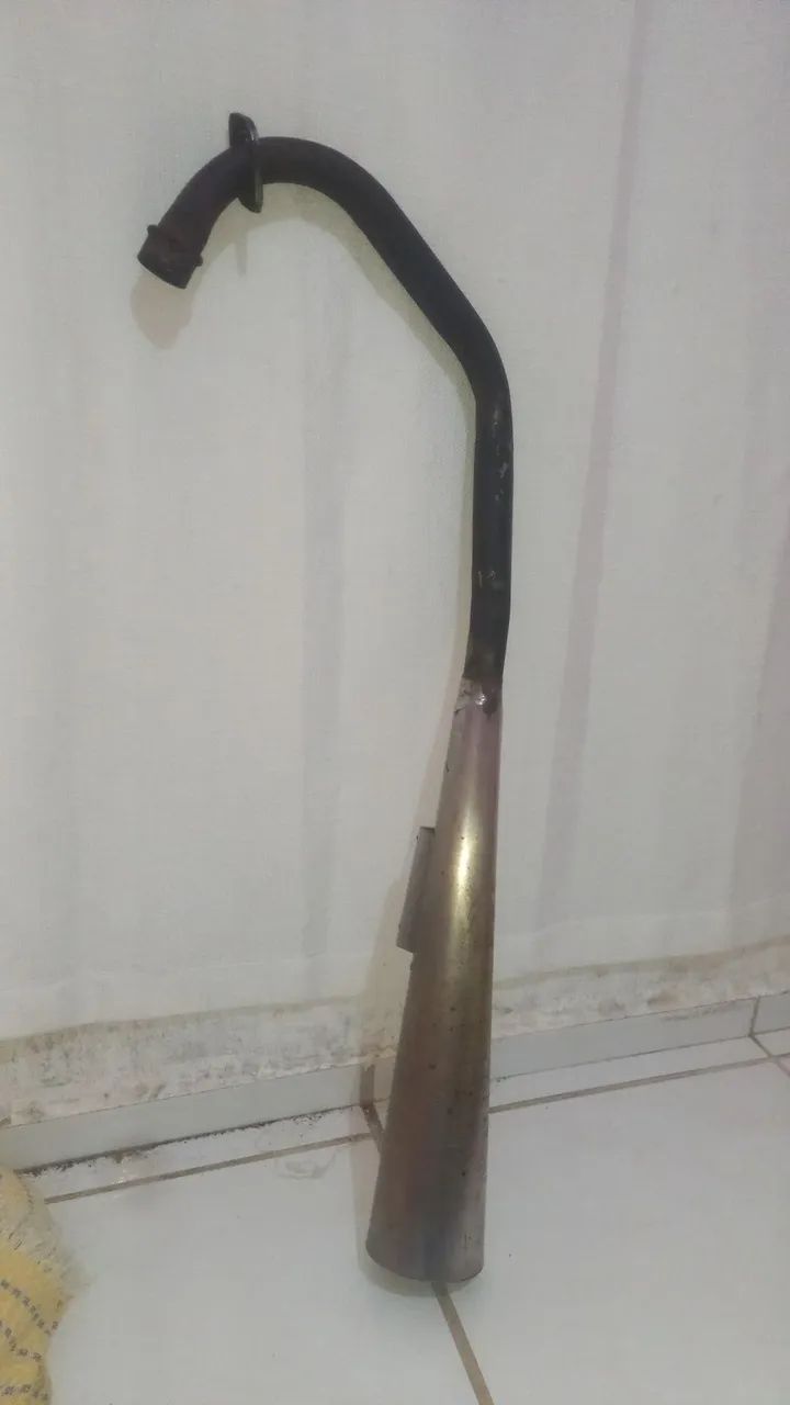 Escapamento polimet estralador para cg 125