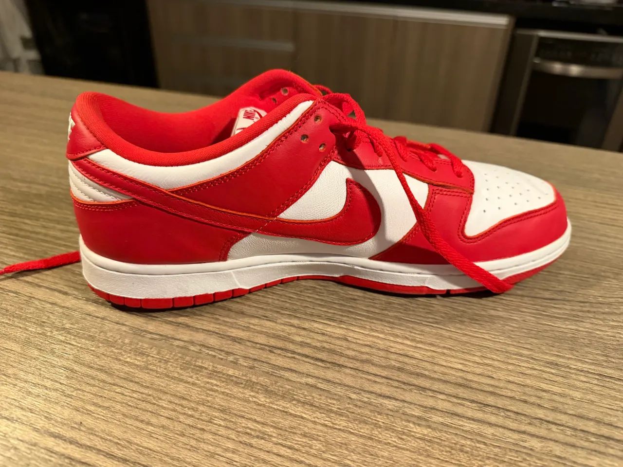 Nike Dunk Low University Red tam 43 - Foto 5