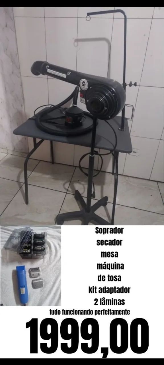 Equipamentos para Banho e tosa 