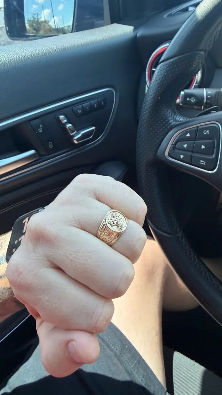 Anel de ouro 18 k $3.600 - Foto 3