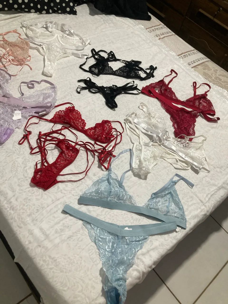 Lingeries Importadas Sensuais Várias Cores e Modelos - Foto 2