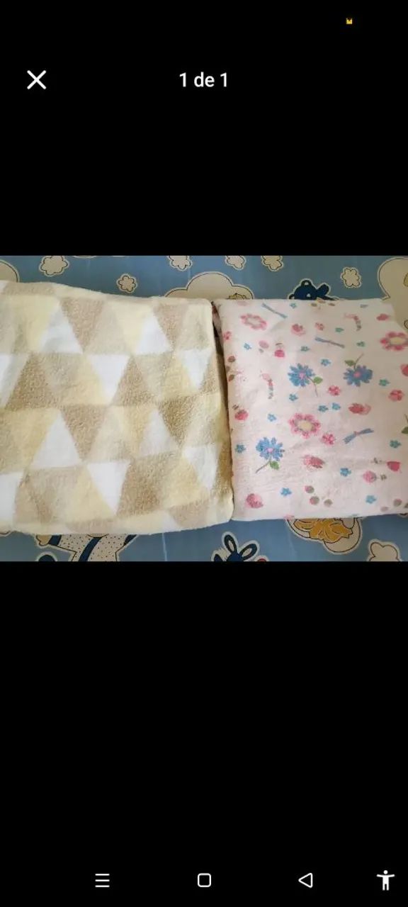Mantas/cueiros para bebê 