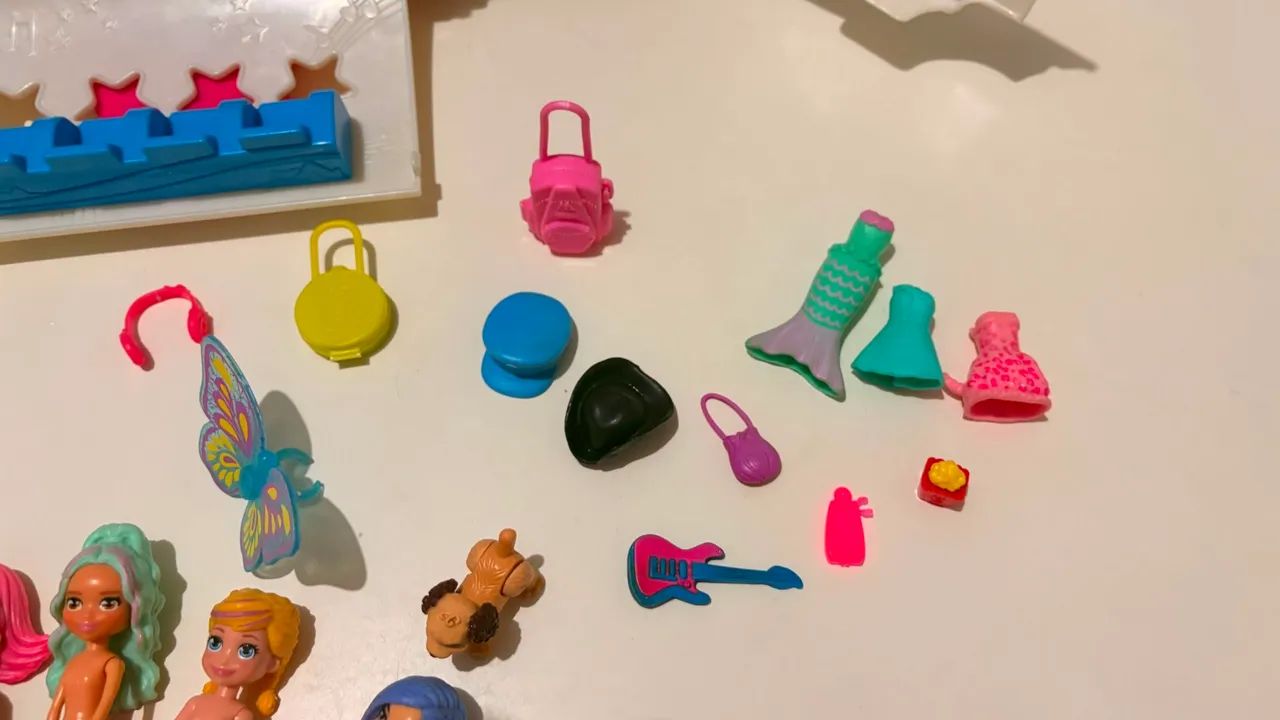 Avião da Polly + bonecas  - Foto 5