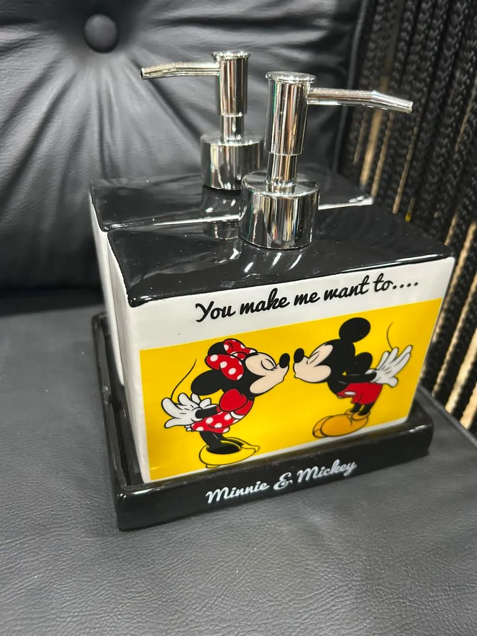 Conjunto mickey e minnie 