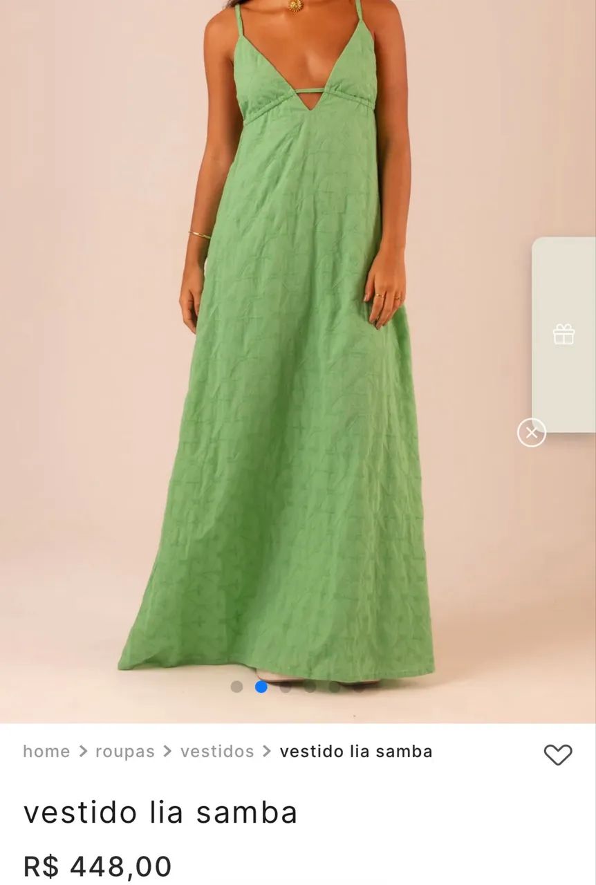 Vestido Borana, lia samba P - Foto 4