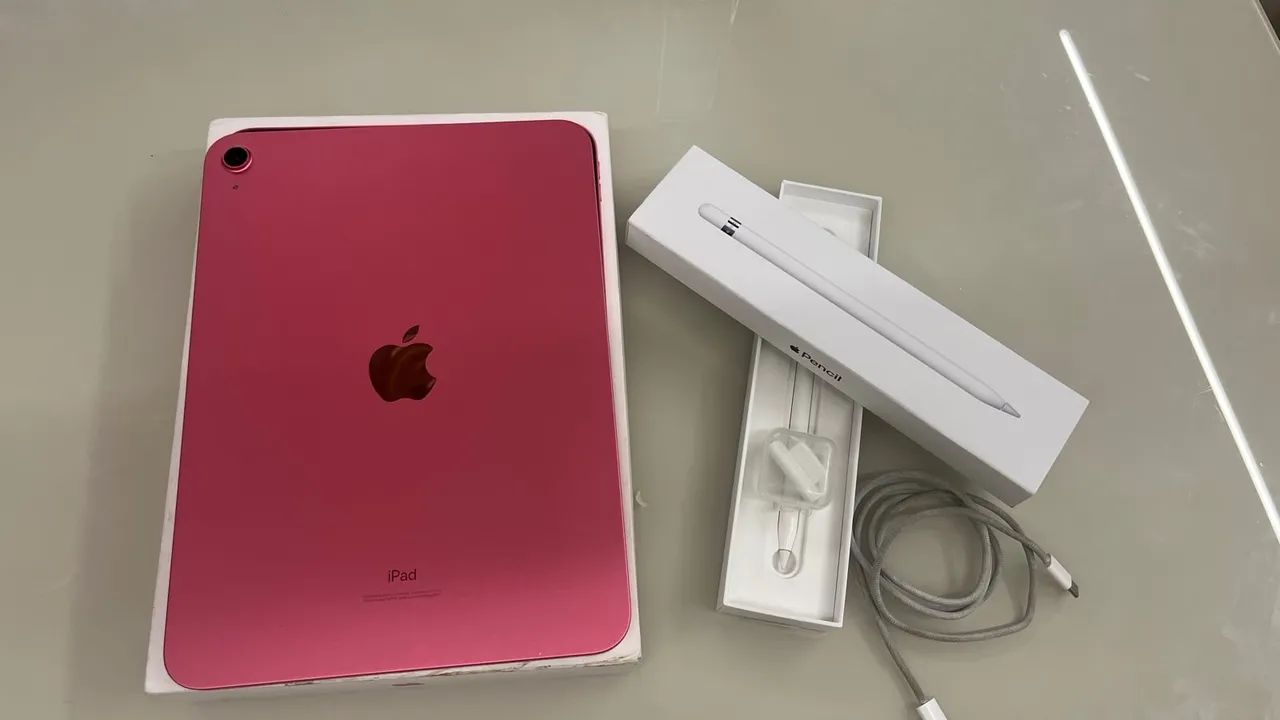 Ipad 10° 64gb Rosa - ÓTIMO ESTADO