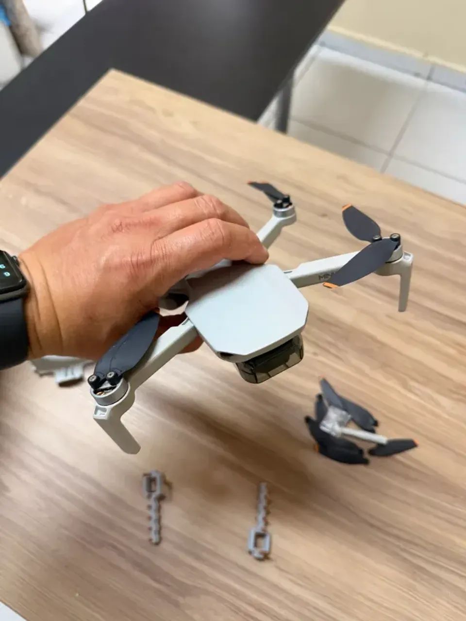Combo Fly More DJI Mavic mini 2 em ótimo estado. Parcelo no Cartão. - Foto 2