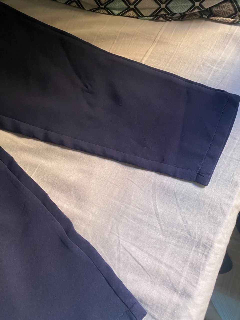 Calça estilo Zara azul marinho P  - Foto 2