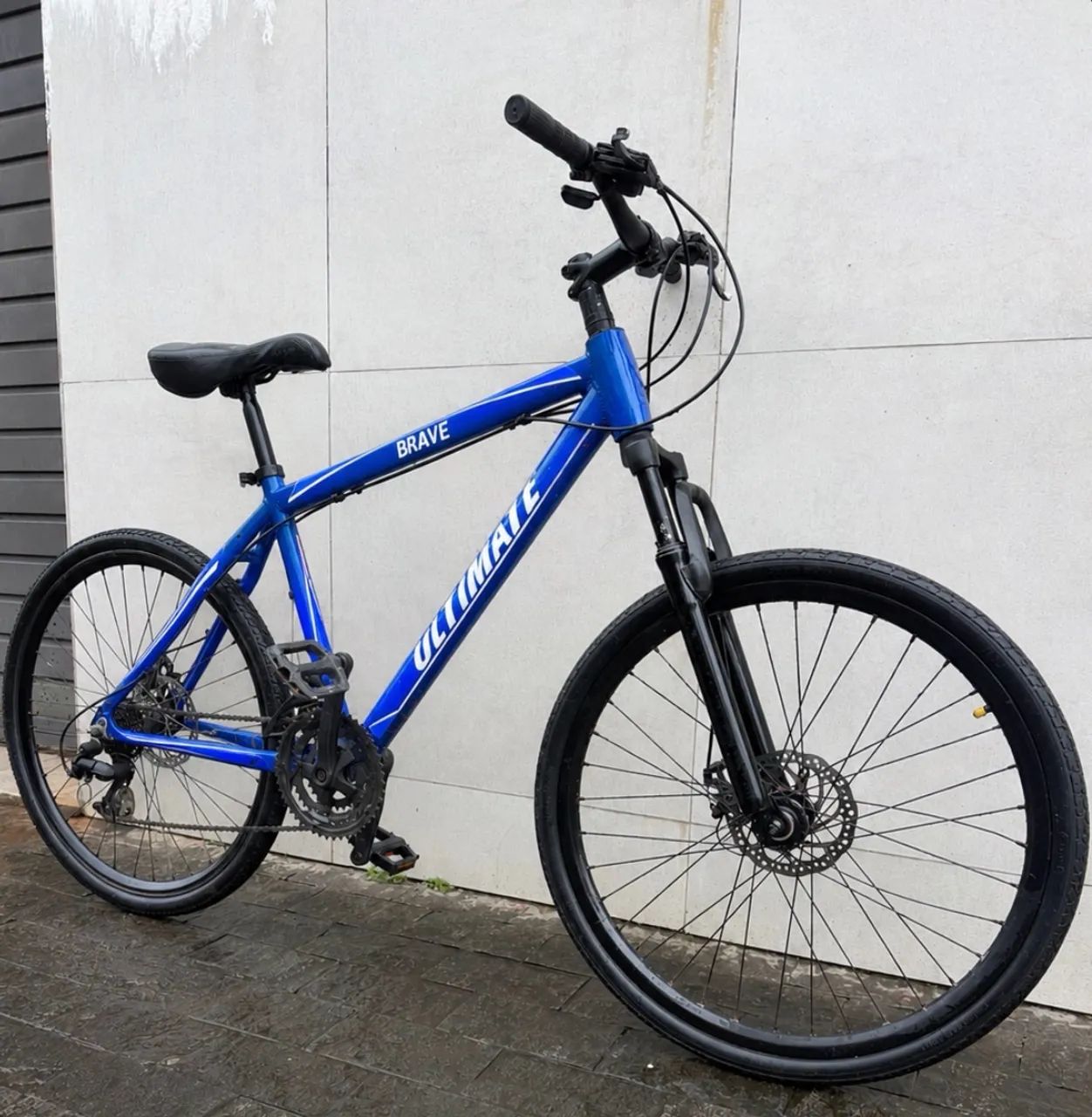 Bicicleta aro 26 alumínio freios a disco revisada com nota 