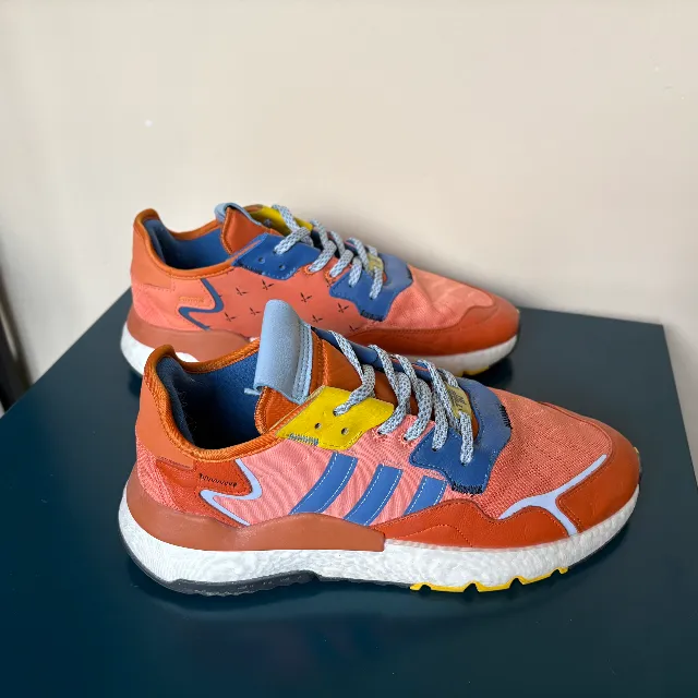 adidas zx 2k boost ninja time in blue. tamanho 42 (us 10