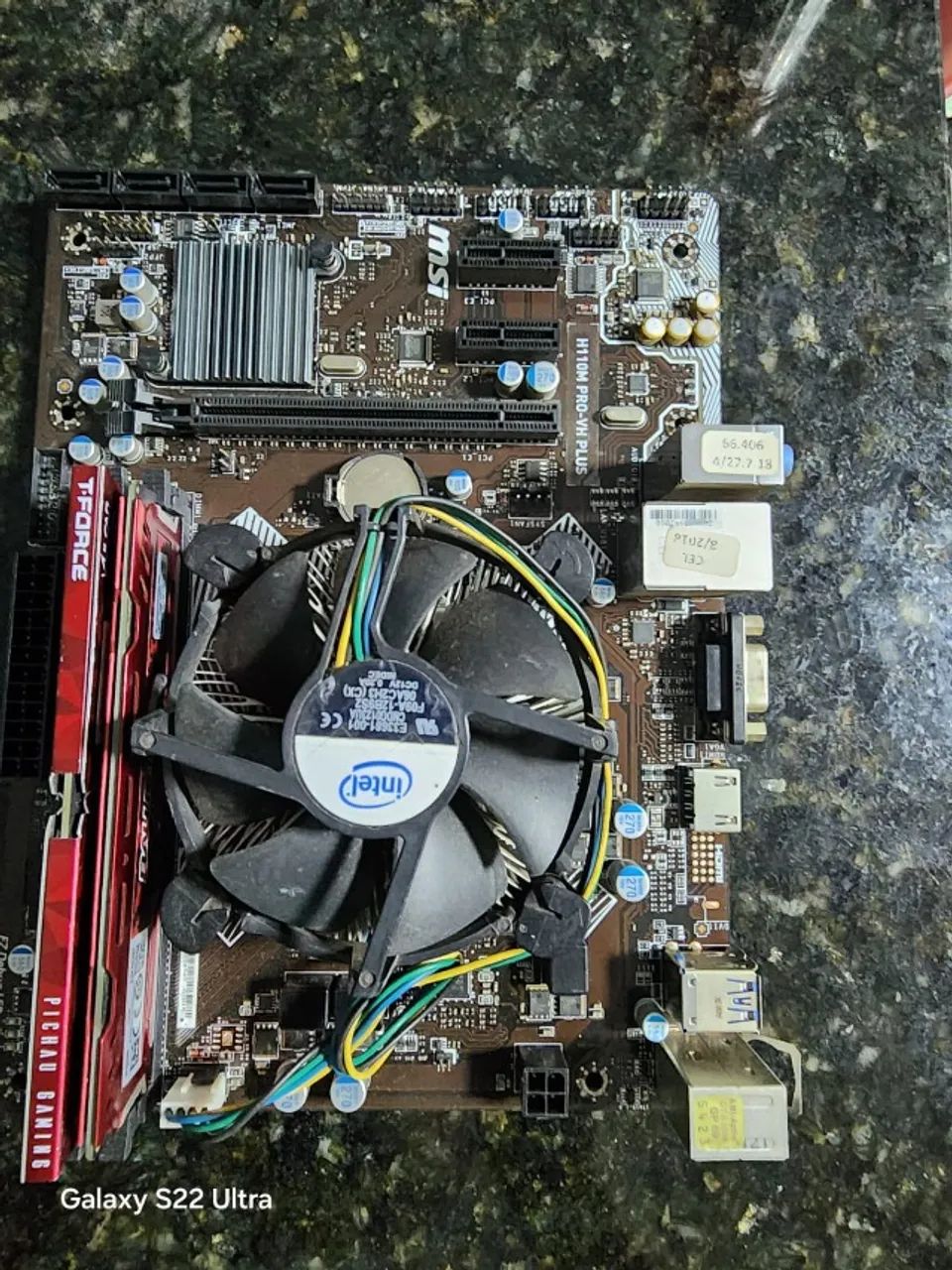 Kit i7-7700K + MSI H110M PRO + 16gb ddr4 2666 - Peças de Hardware