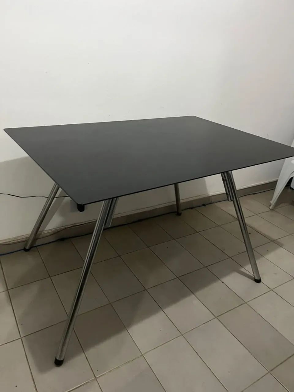 Mesa de vidro preta  - Foto 2