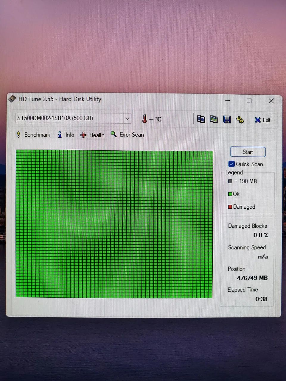 HD 500gb Seagate,  Saudável e sem bad block - Foto 4