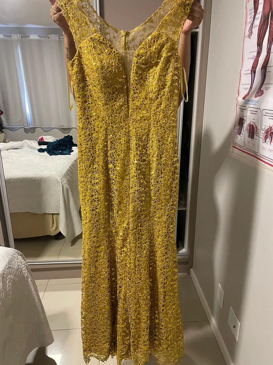 Vestido social amarelo - Foto 3