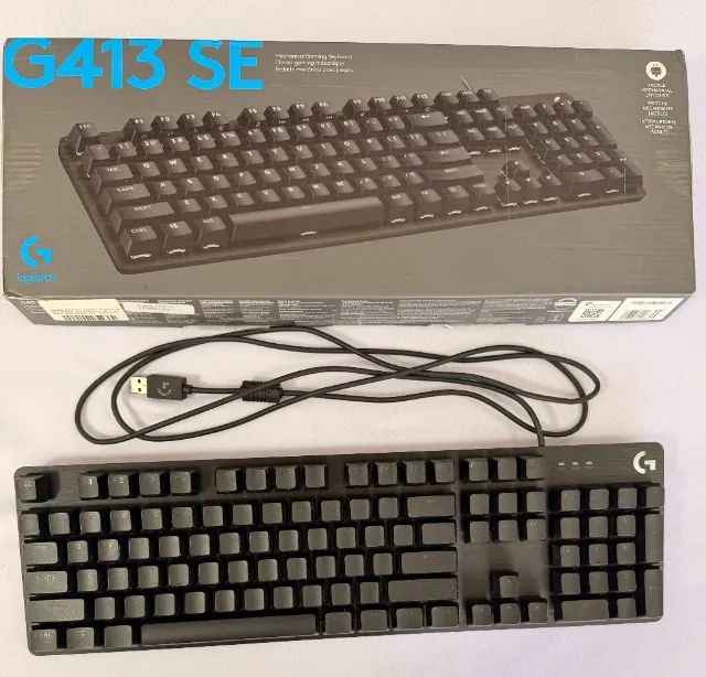 Teclado Gamer Logitech G413 SE  Preto - 920-010433 - Foto 2