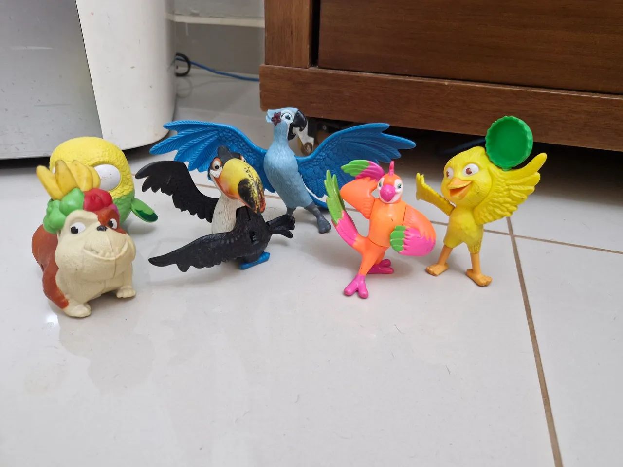 Miniaturas Action Figure- coleção Rio