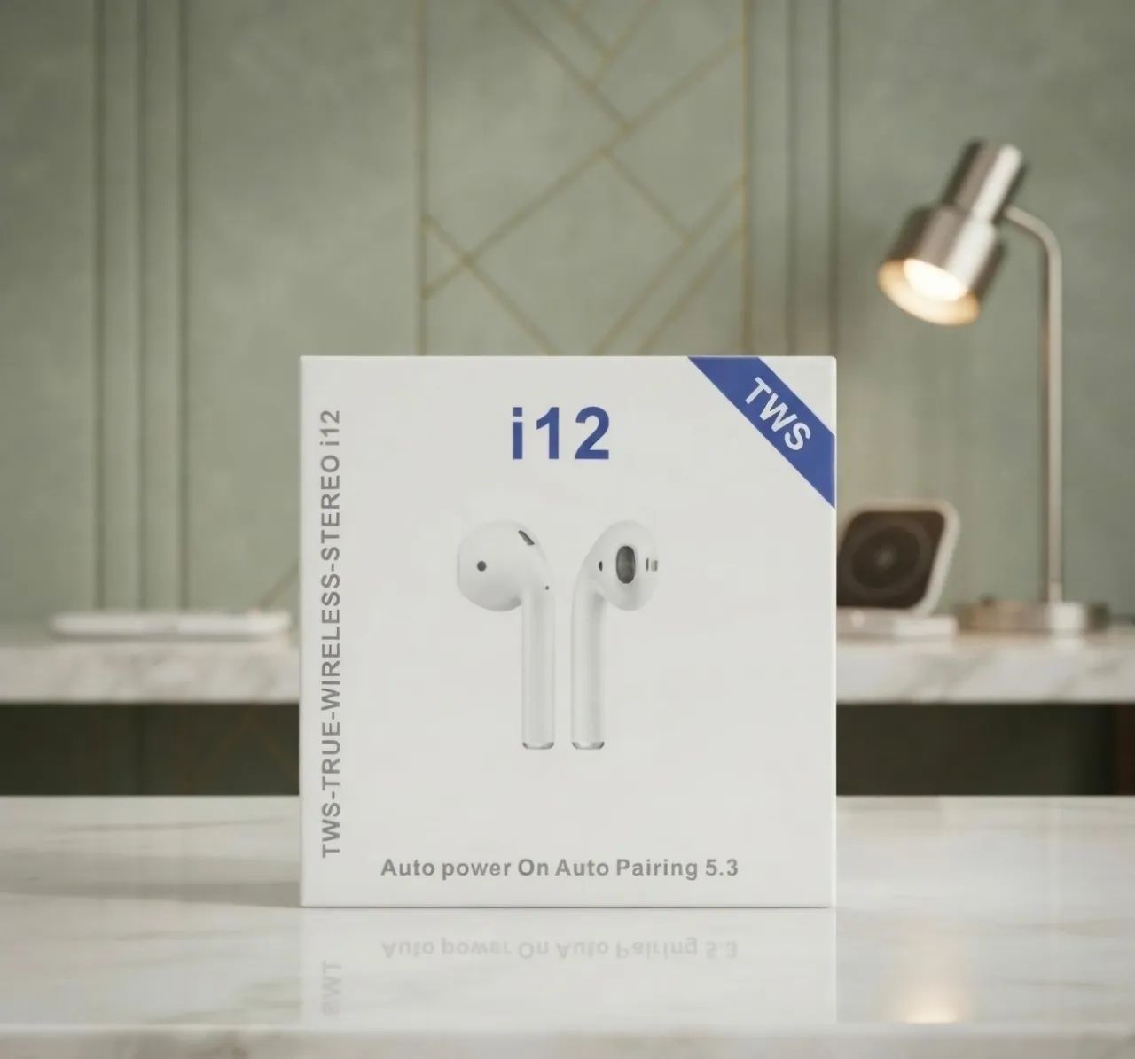 Fone de Ouvido Sem Fio i12 TWS Bluetooth 5.3 - Foto 2