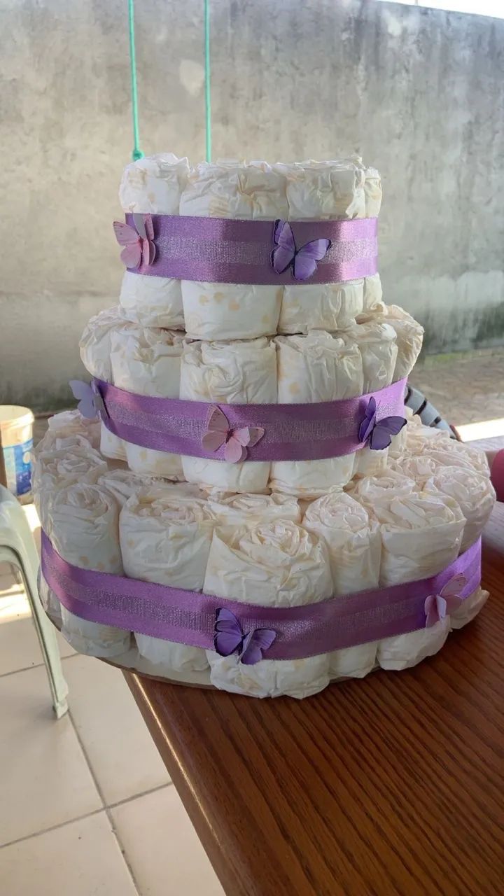 Bolo de fraldas