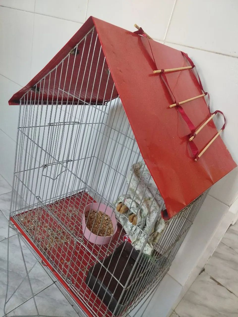 Caiola para pássaros 