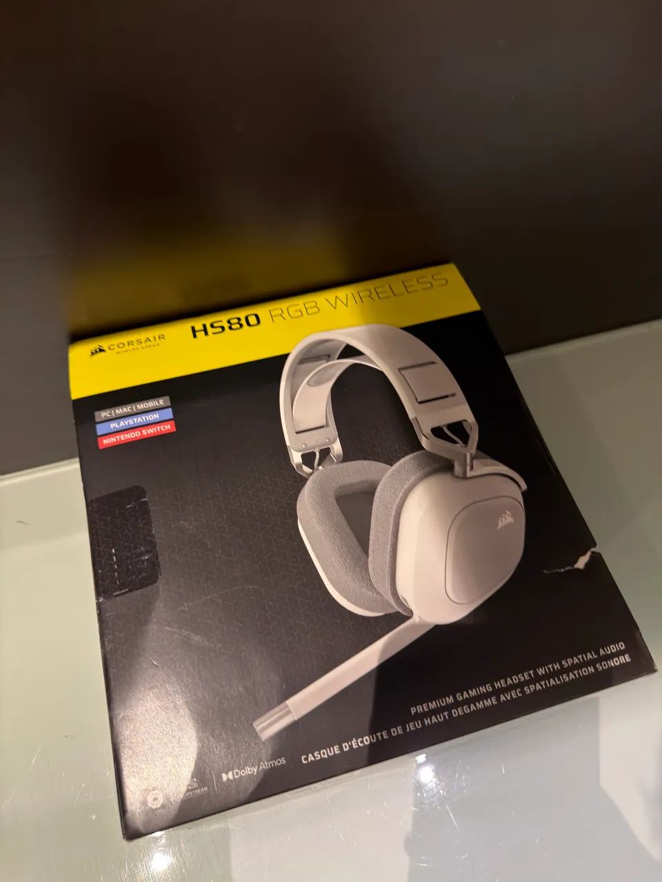 Headset Corsair hs80 RGB SEM FIO  - Foto 3