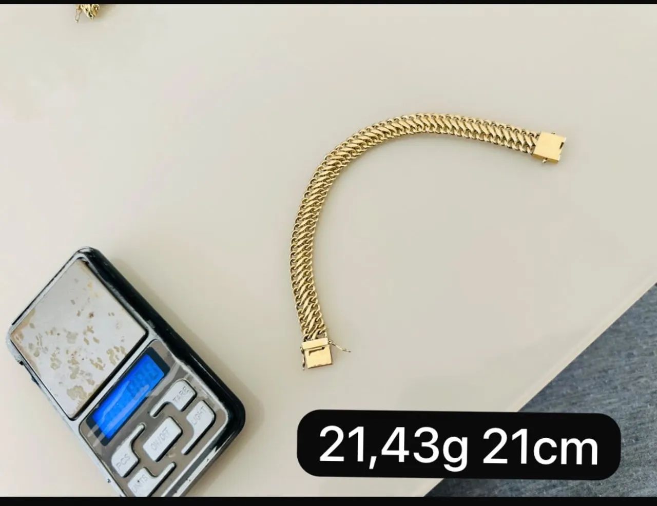 Pulseira de ouro 18k 