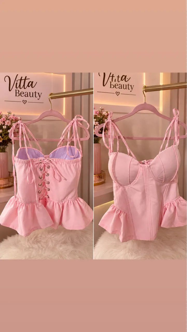 Corset rosa 