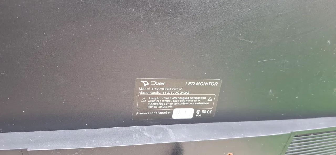Monitor duex 27 polegadas 240 hz ips - Foto 5