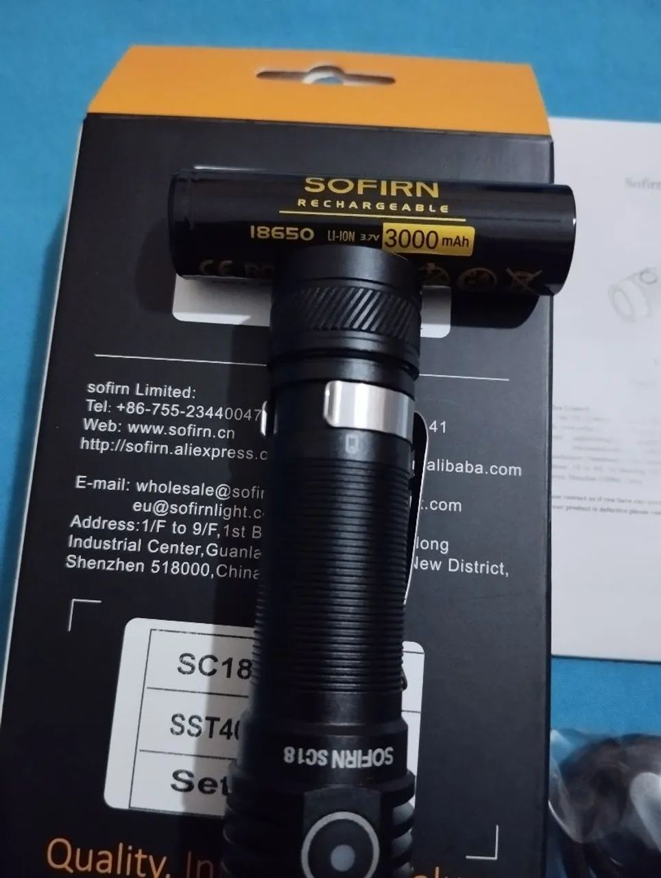 Sofirn SC18 Flashlight - New407687040493824005