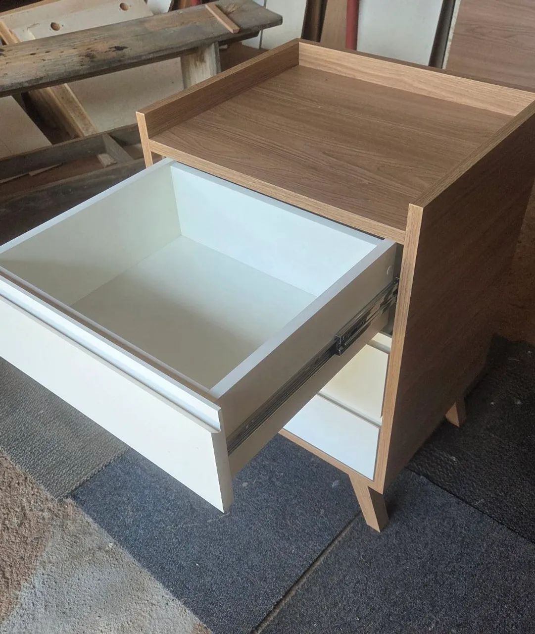 MESA DE CABECEIRA NOVA MATERIAL MDF  - Foto 3