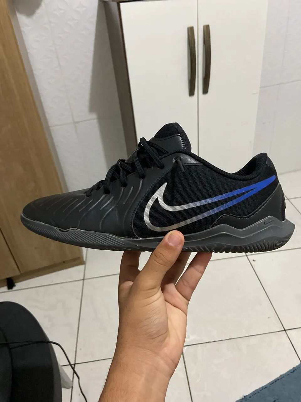 Chuteira de futsal Nike tiempo
