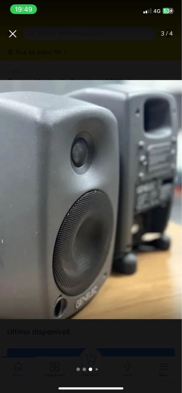 Monitor de referência Genelec 8020C - Foto 5