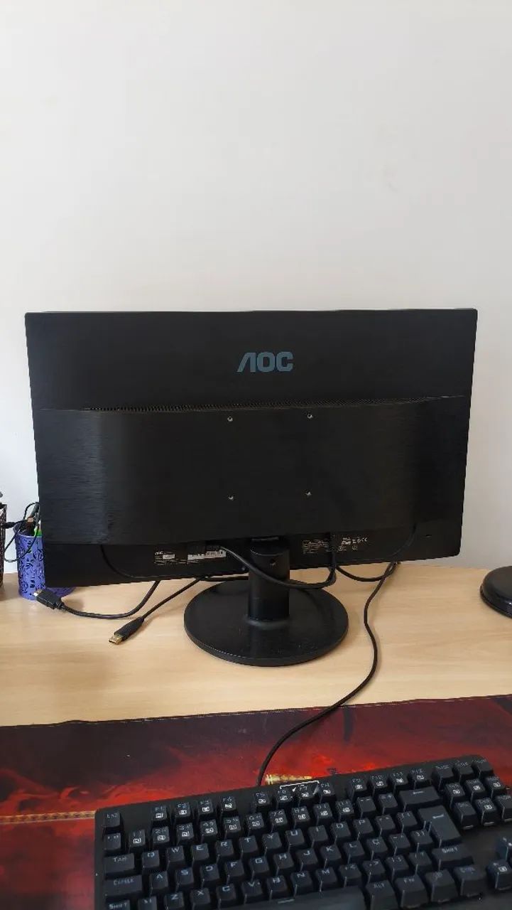 Monitor Gamer AOC 24 Polegadas 75Hz  - Foto 2