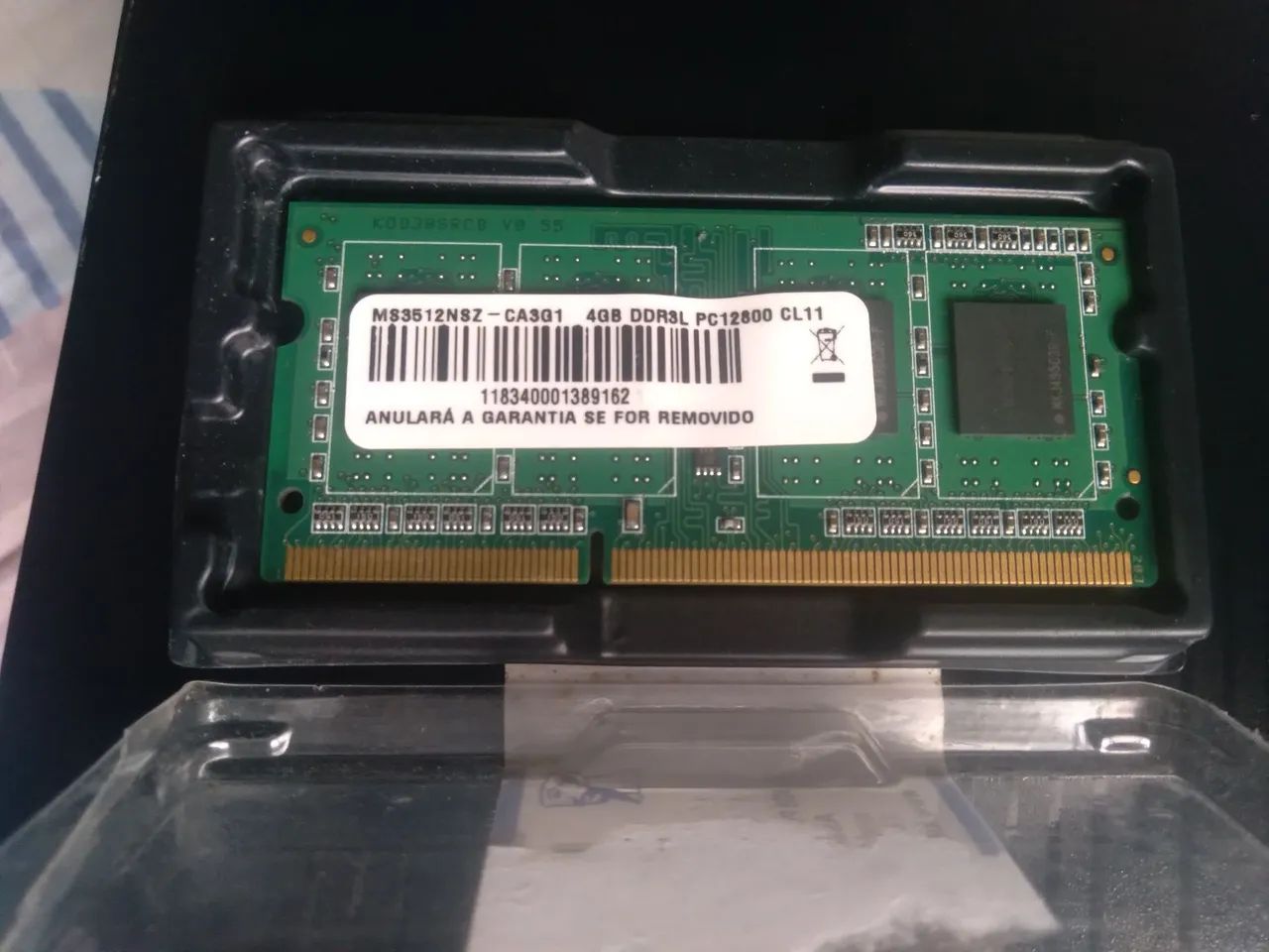 Memória ddr3L 4GB 