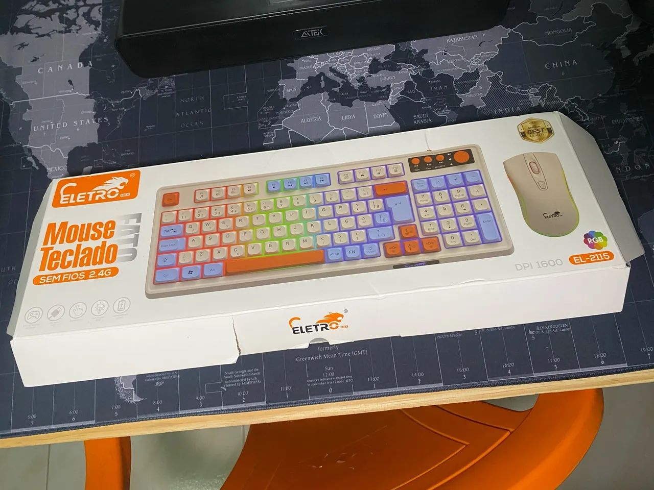 Kit mouse e teclado Gamer RGB - Foto 3