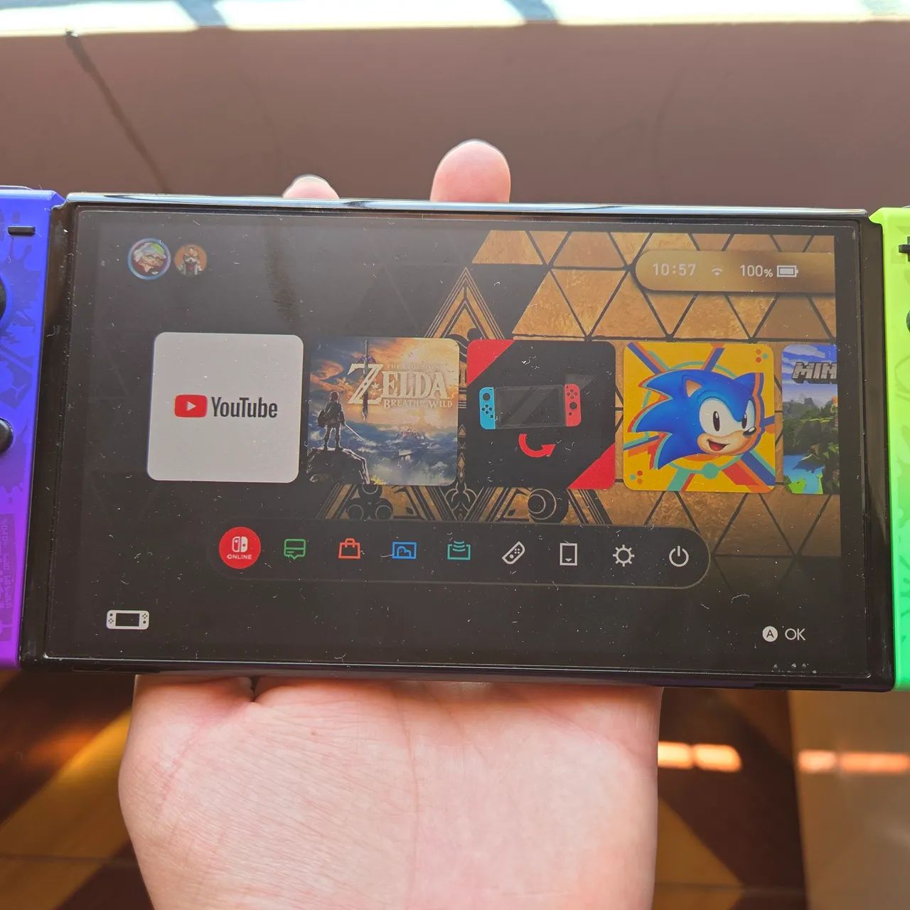 Nintendo Switch Oled Desbloqueado  - Foto 2