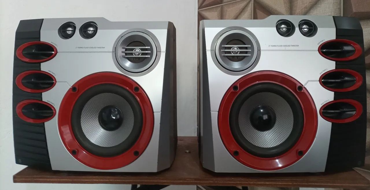 Caixas de som Philips /top de linha 