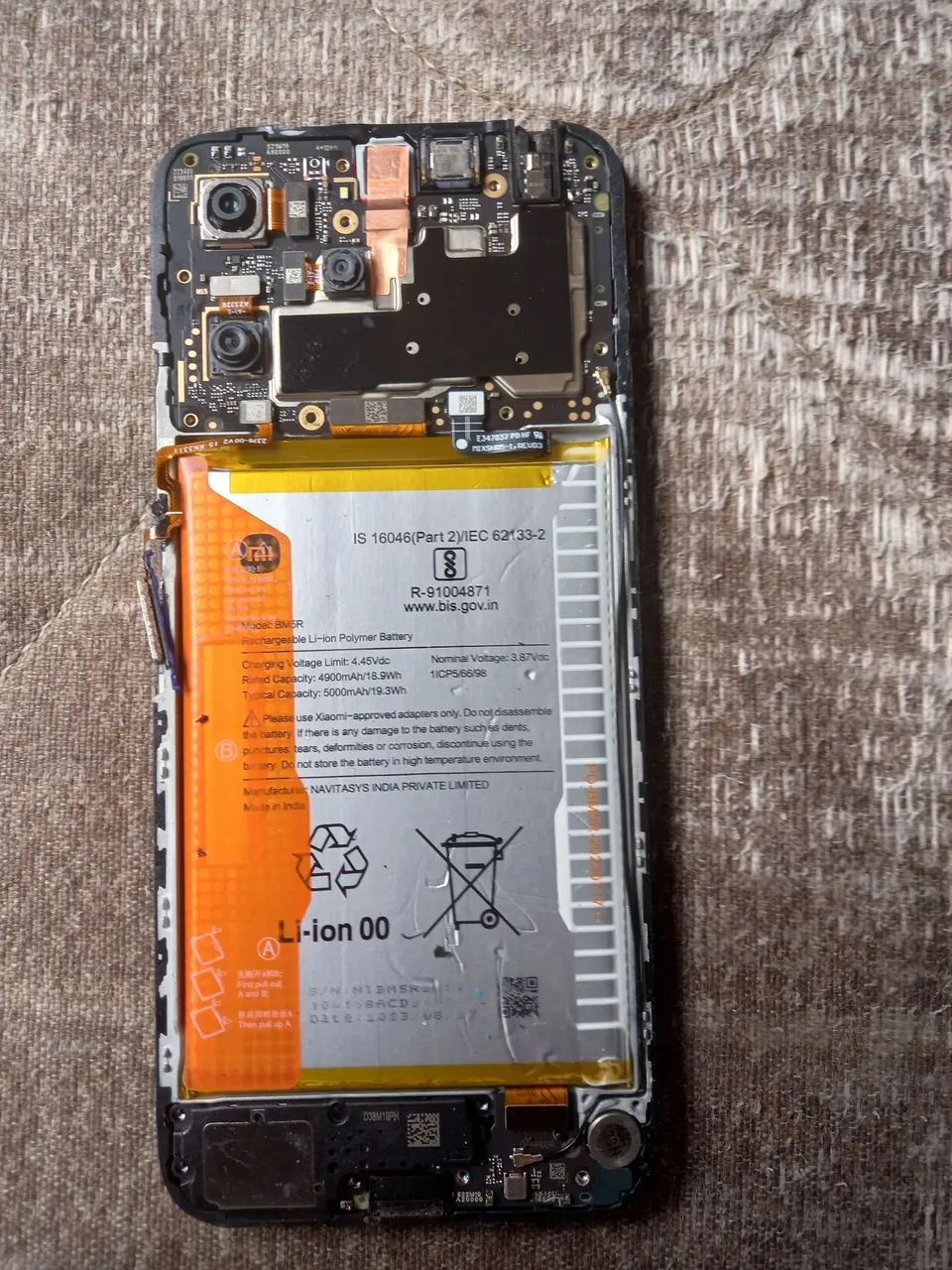 Sucata de celular xiaomi BM5R