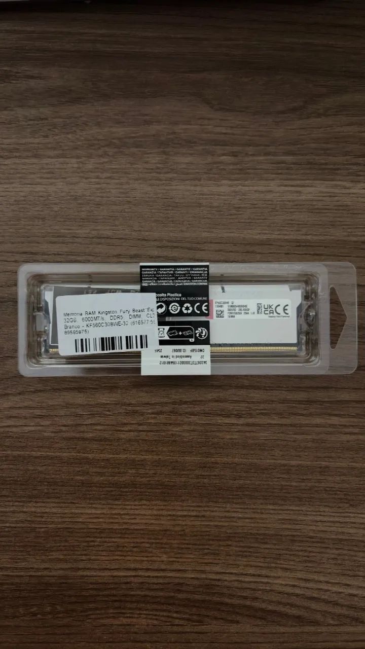 Memória RAM Kingston Fury Beast Expo, 32GB, 6000MT/s, DDR5, DIMM, CL30 - Foto 2