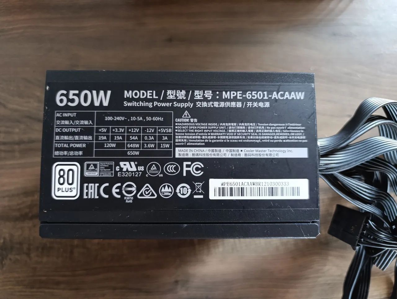 Fonte Cooler Master 650w - Foto 2