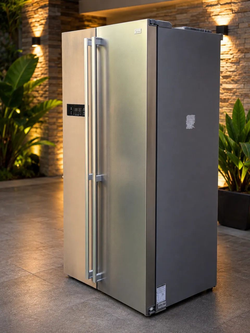  Geladeira Midea Side by Side 