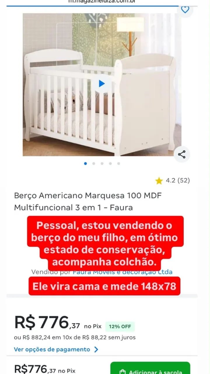Berço  - Foto 2