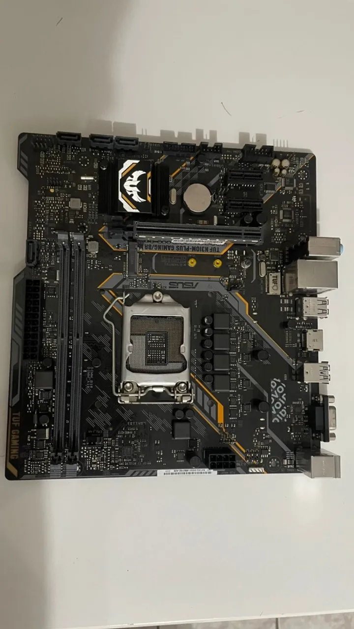 Kit placa mãe Asus TUF Z390 + i7 9700KF + DDR4 16 gb - Periféricos