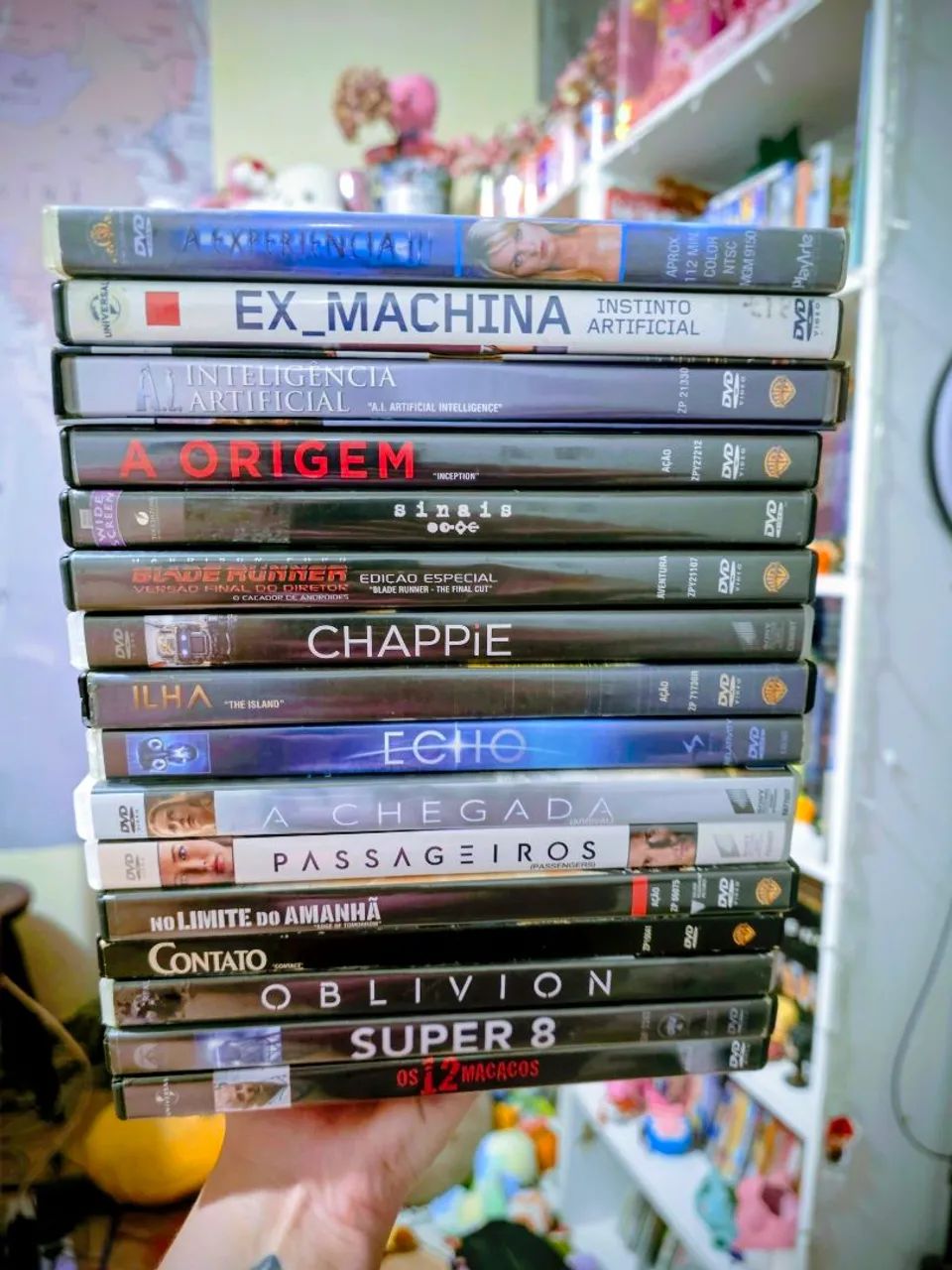 Lote DVD Filmes Sci-Fi - Ficção Científica 